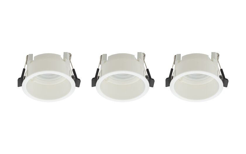 Cup inbouwspot 3-pack