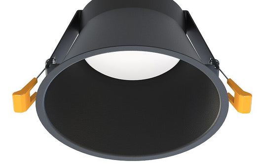 UNO L inbouwspot GX53 wit of zwart Ø 14 cm