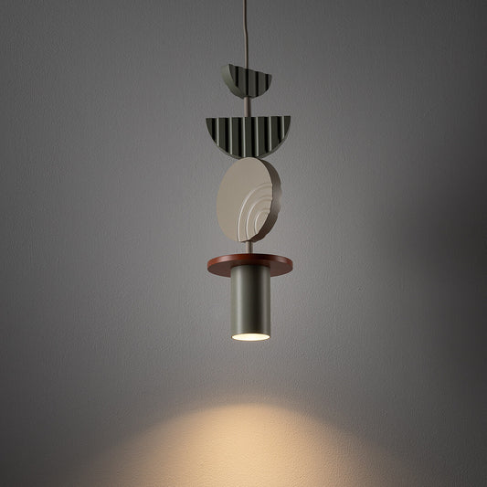 DROPS COLOR hanglamp sage groen sfeerbeeld interieur