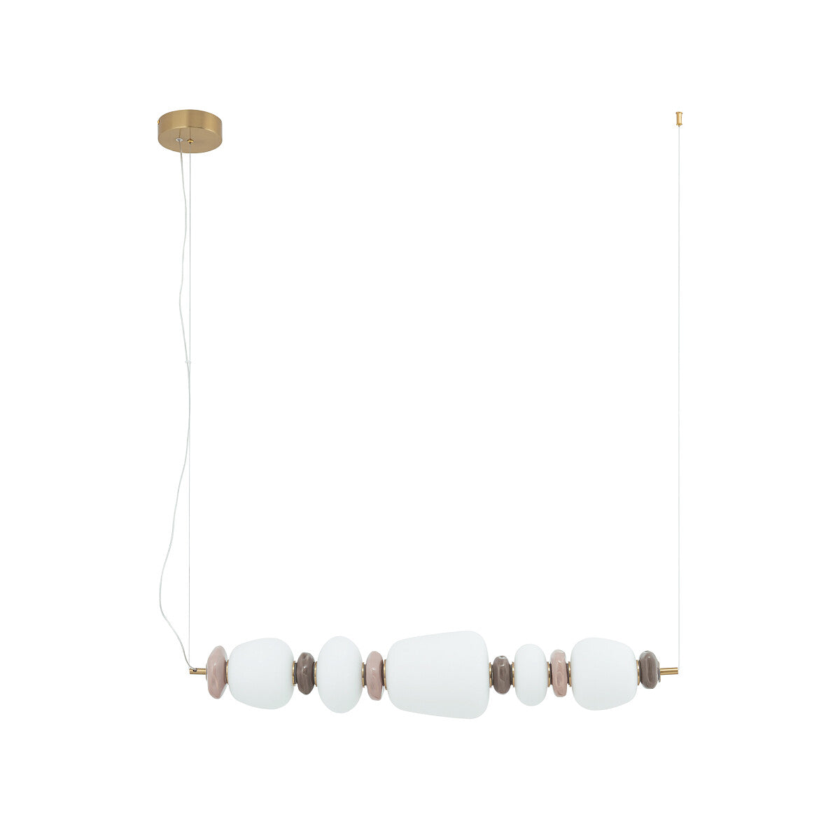 CERAMIC LED keramische hanglamp glas 3000K