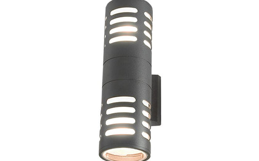 Mekano E27 buitenwandlamp IP42 zwart