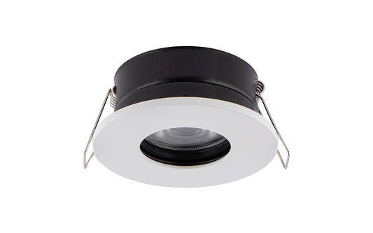GOLF kantelbare inbouwspot GU10 wit of zwart IP54