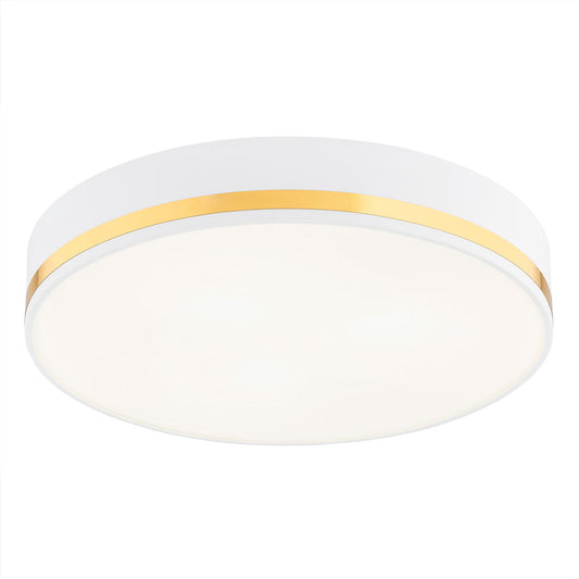 Amore plafondlamp Wit met goud