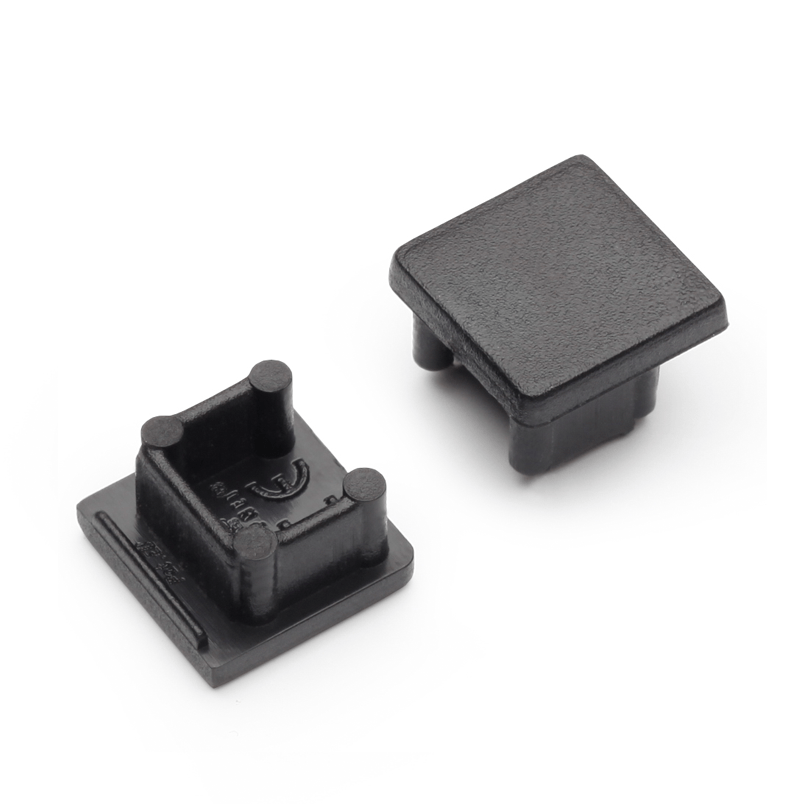 End cap Smart 10mm zwart zonder kabelopening