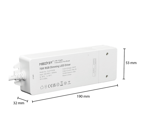 Mi-Light Driver 24V 75W RGB (CL3-P75)