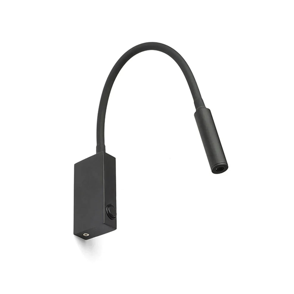 Curva Beam | Wandspot mit Schwanenhals | schwarz oder weiß