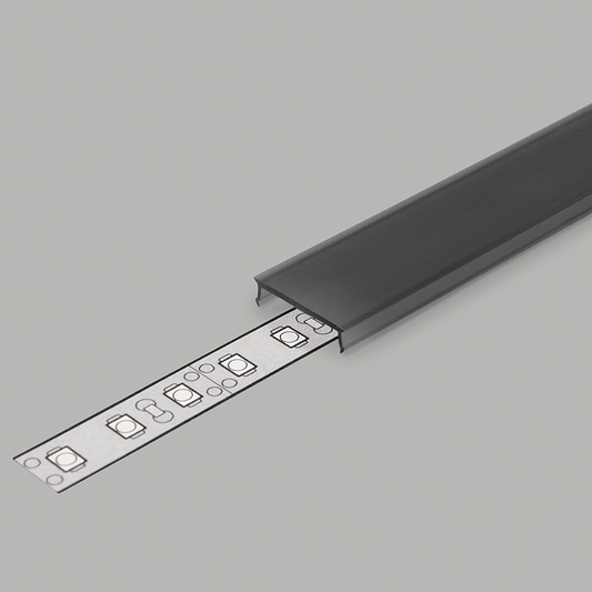 Click cover Smart 16mm zwart 2m