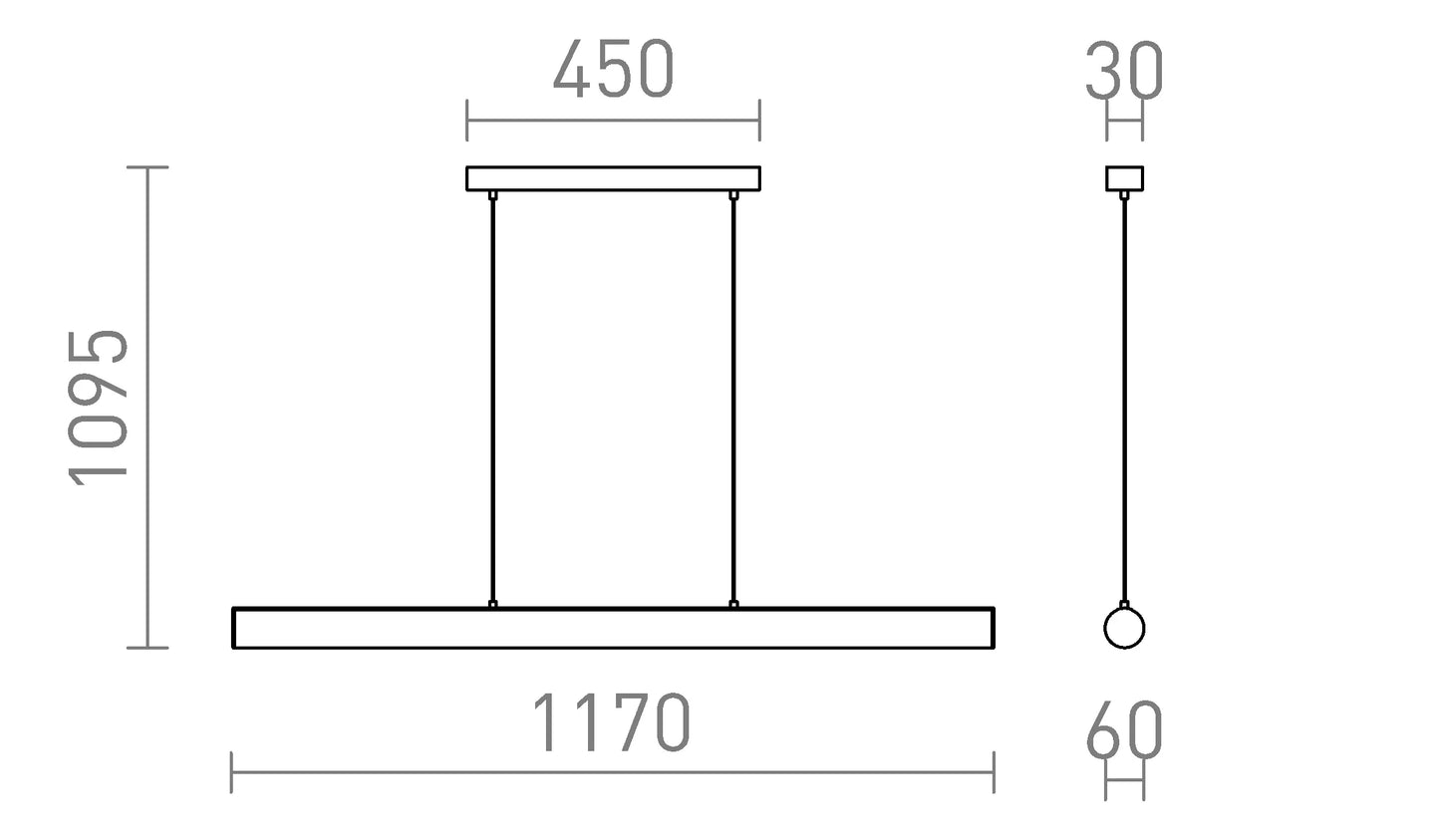 Lumina Span 117 – Hängeleuchte