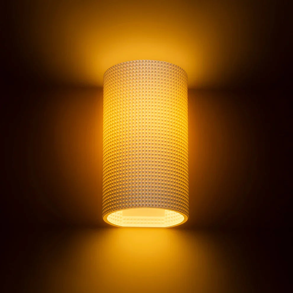 Plana duurzame wandlamp 3D-geprint PLA