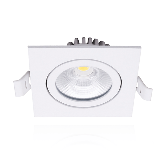 Quadra Slim-Fit vierkante LED inbouwspot 6 W CCT