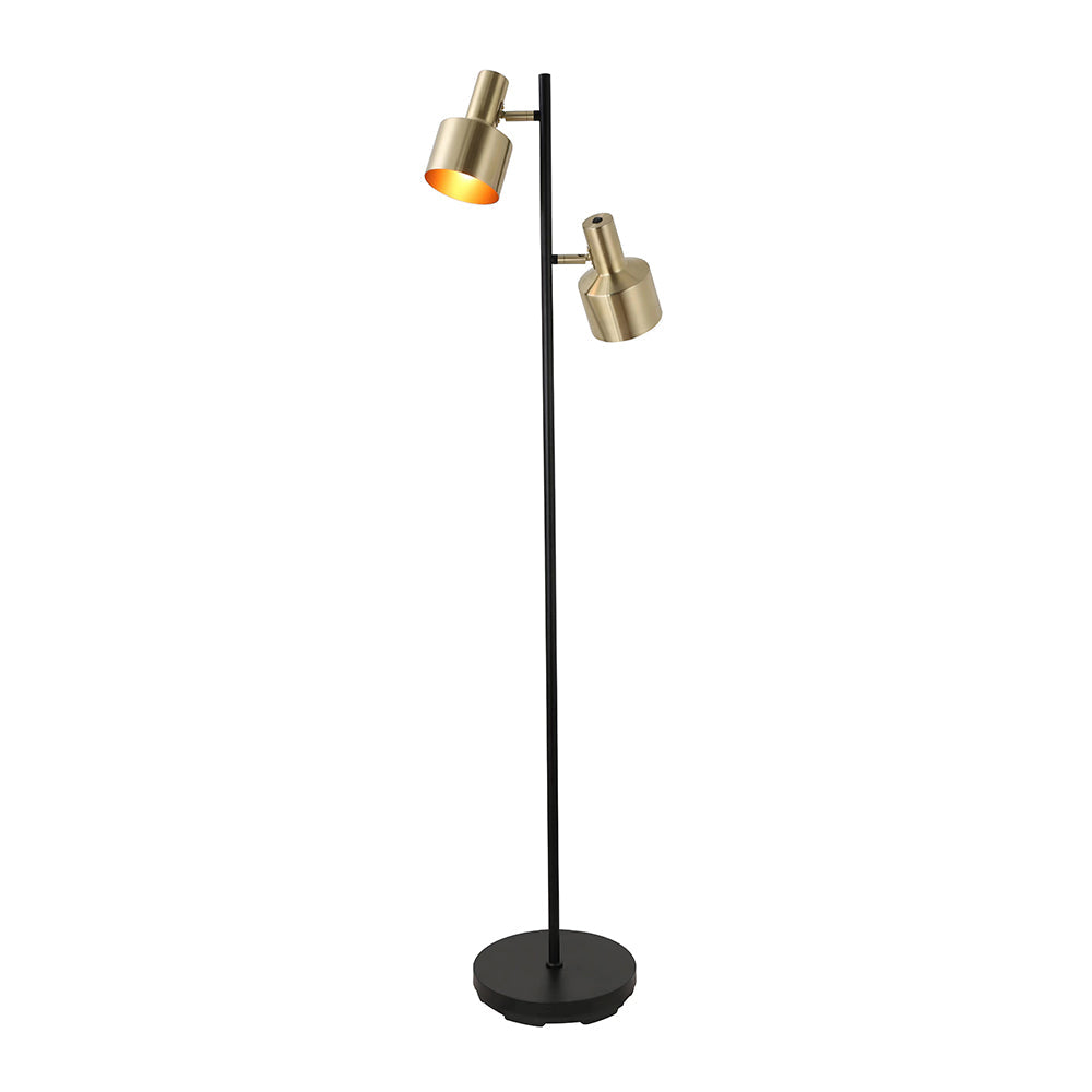 TWINKLE vloerlamp 2× E27 150 cm 3 kleuren