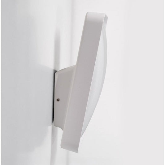Azzardo MORTEN WALL buitenwandlamp wit aan de gevel