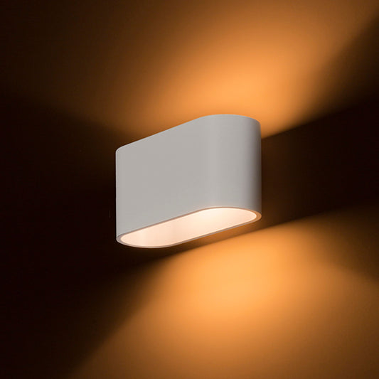 MARIO up/down wandlamp G9, wit of zwart-goud