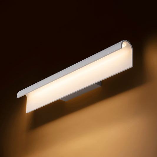 MARAIS 53 LED badkamer wandlamp golfvorm, wit