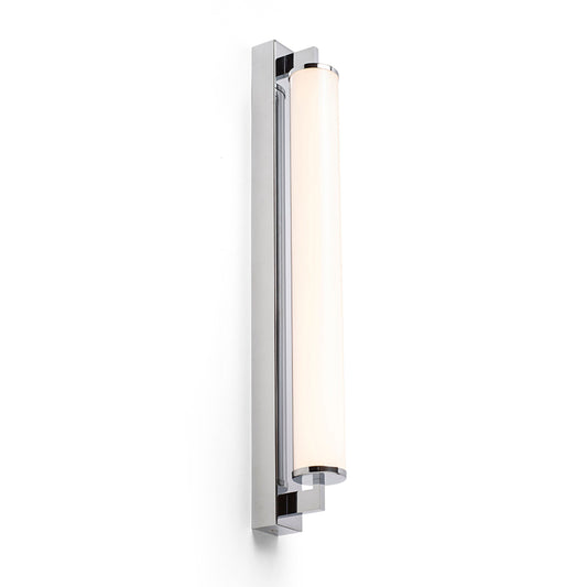 ROCCA 60 LED badkamer wandlamp opaal buis, chroom