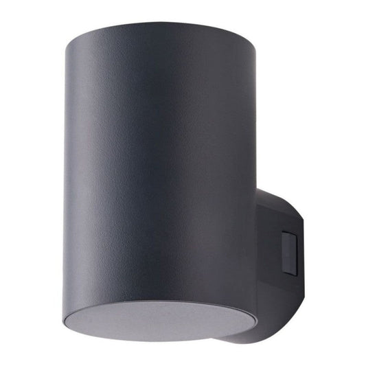 Azzardo ROLAND ronde buitenwandlamp donkergrijs