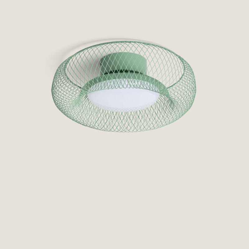 Zeiravo LED plafondlamp metaal 18W CCT wit