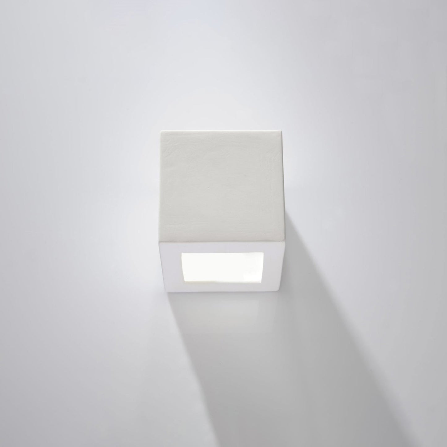 Wandlamp keramiek LEO wit - sfeer