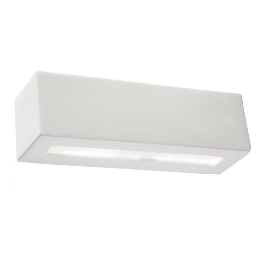 Wandlamp keramiek VEGA wit