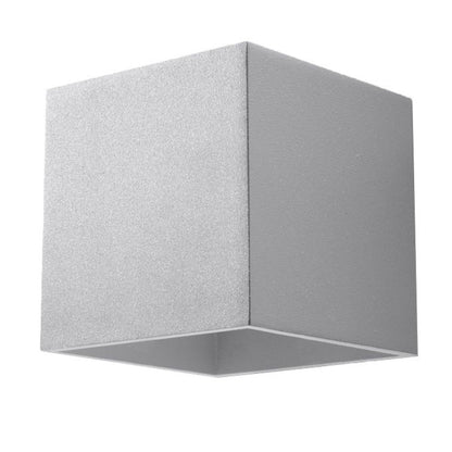 Wandlamp QUAD 1 grijs