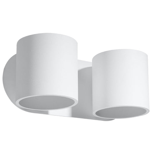 Wandlamp ORBIS 2 wit