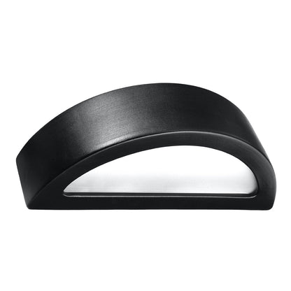 Wandlamp keramiek ATENA zwart