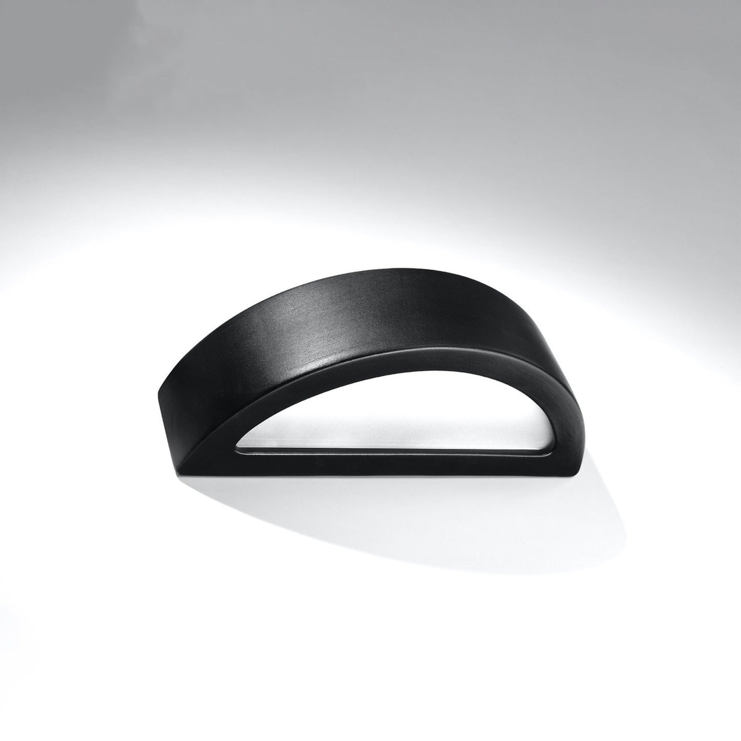 Wandlamp keramiek ATENA zwart - sfeer