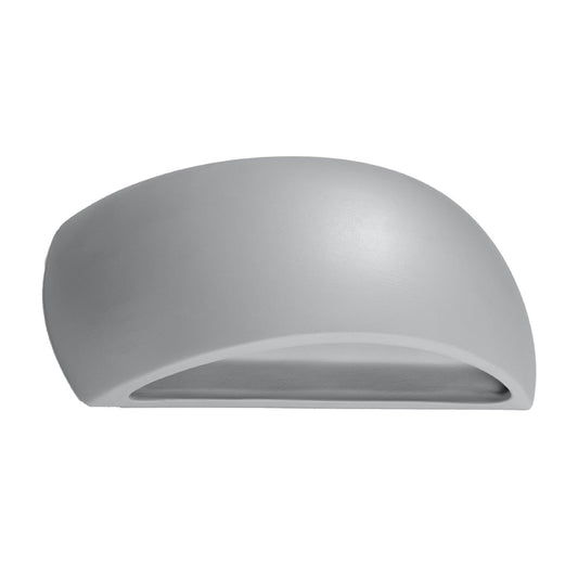 Wandlamp keramiek PONTIUS grijs