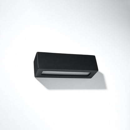 Wandlamp keramiek VEGA zwart - sfeer