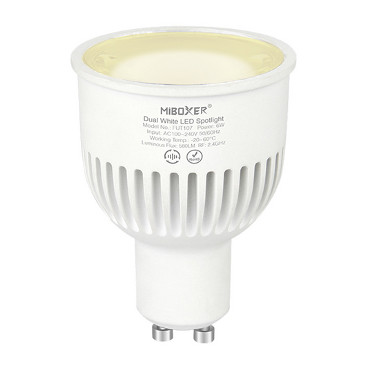 Mi-Light GU10 Spot 6W CCT (FUT107)