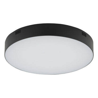 LID ROUND LED ronde plafondlamp zwart wit