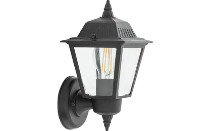 Anaro E27 buitenwandlamp IP44 zwart