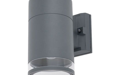 Rockano E27 buitenwandlamp spot IP44 grafiet