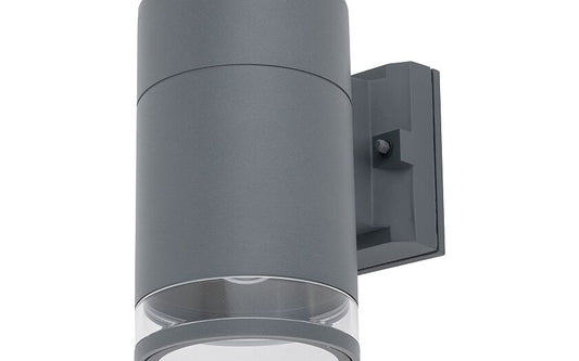Rockano E27 buitenwandlamp spot IP44 grafiet