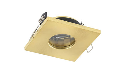 BAHIA recessed spotlight GU10 brass IP44
