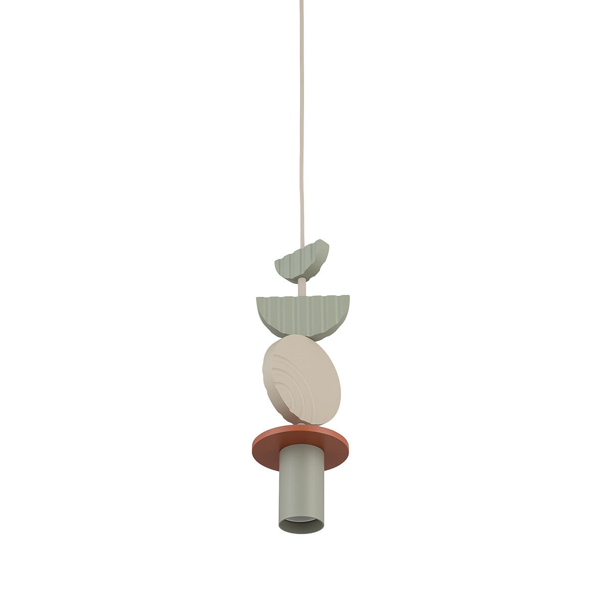 DROPS COLOR hanglamp sage groen interieur
