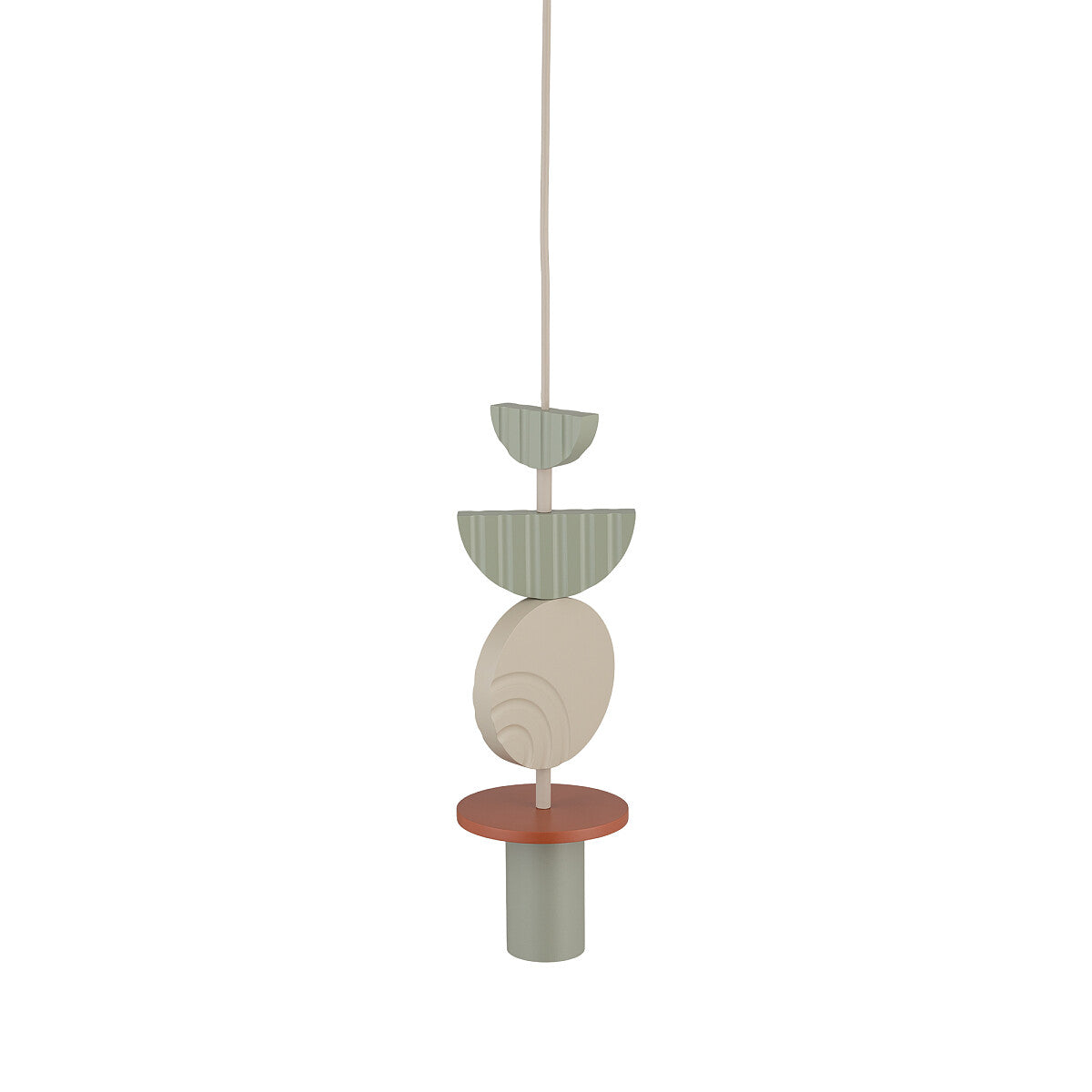DROPS COLOR hanglamp sage groen sfeerlicht