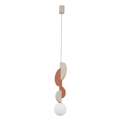 DROPS COLOR hanglamp terracotta sfeer