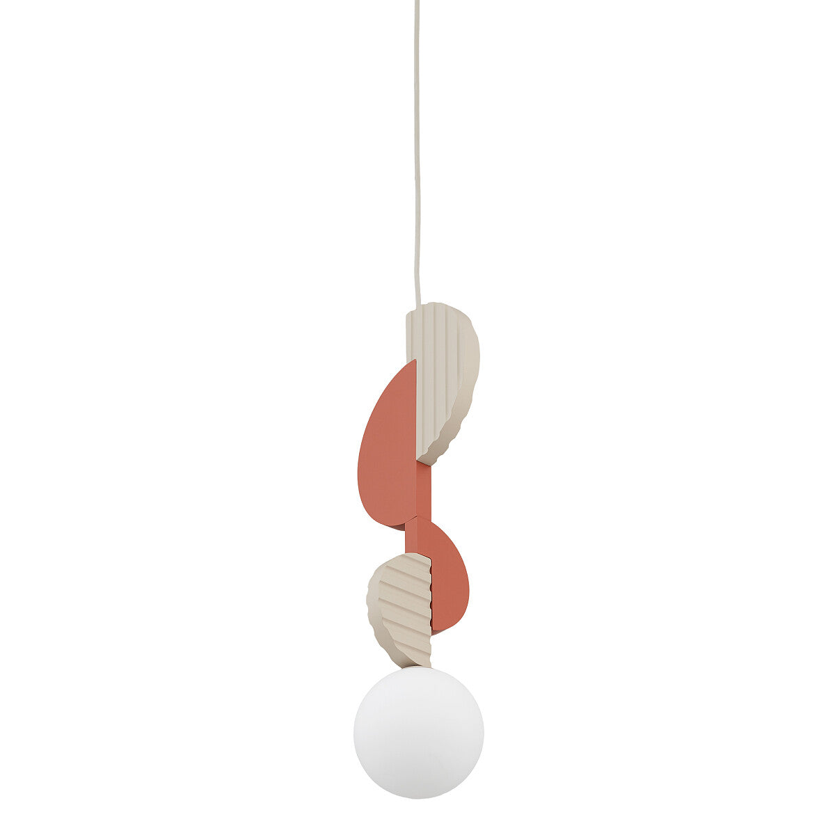 DROPS COLOR hanglamp terracotta interieur