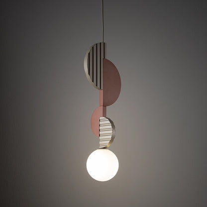 DROPS COLOR hanglamp terracotta sfeerbeeld interieur