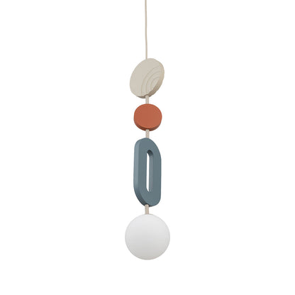 DROPS COLOR hanglamp umbra blauw detail
