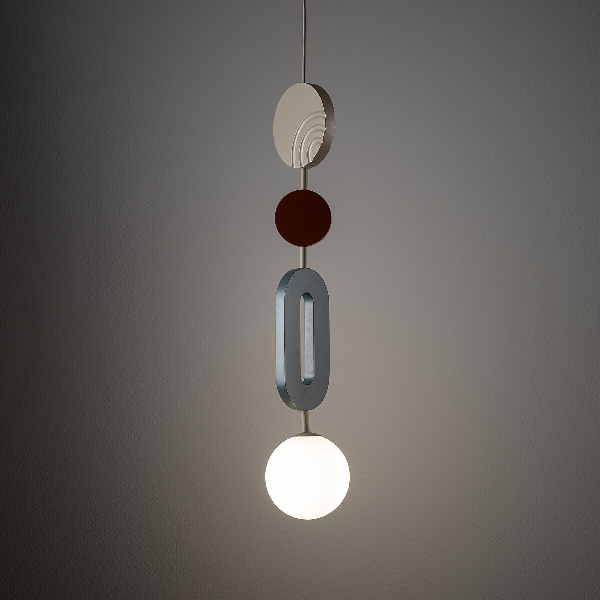 DROPS COLOR hanglamp umbra blauw sfeerbeeld interieur