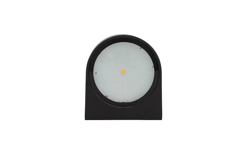 Nelano LED buitenwandlamp compact IP54 zwart