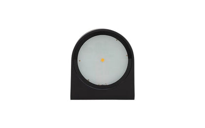 Nelano LED buitenwandlamp compact IP54 zwart