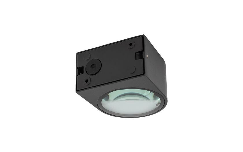 Nelano LED buitenwandlamp compact IP54 zwart