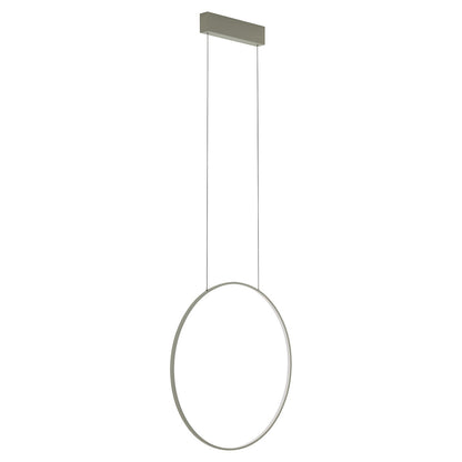 CIRCOLO LED SILK OLIVE ring hanglamp dimbaar 3000K