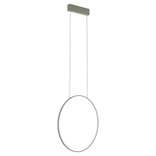 CIRCOLO LED SILK OLIVE ring hanglamp dimbaar 3000K