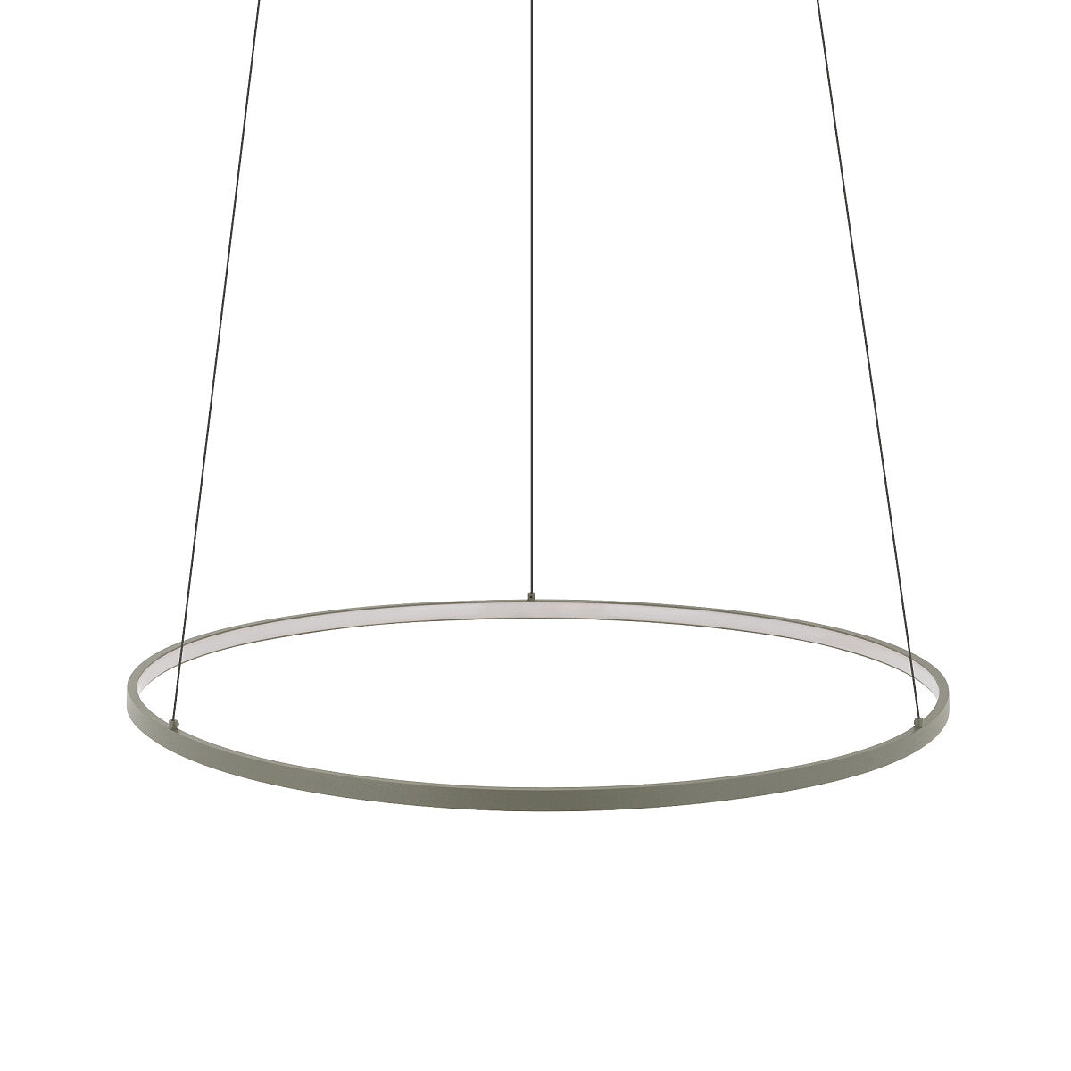 CIRCOLO LED SILK OLIVE ring hanglamp detail
