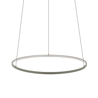 CIRCOLO LED SILK OLIVE ring hanglamp detail