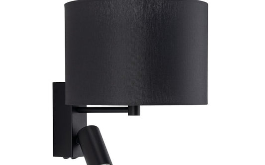 LUSSO wandlamp zwart